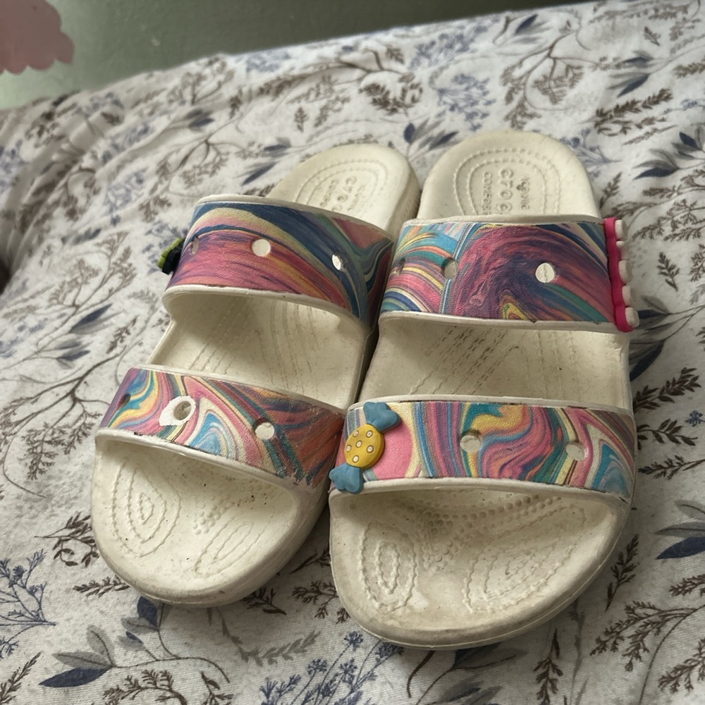 Crocs Colorful Slide Sandals